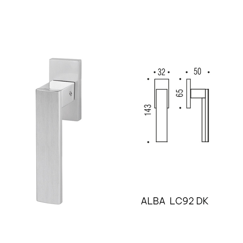 Klamka okienna ALBA