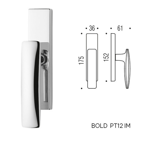 Klamka okienna BOLD
