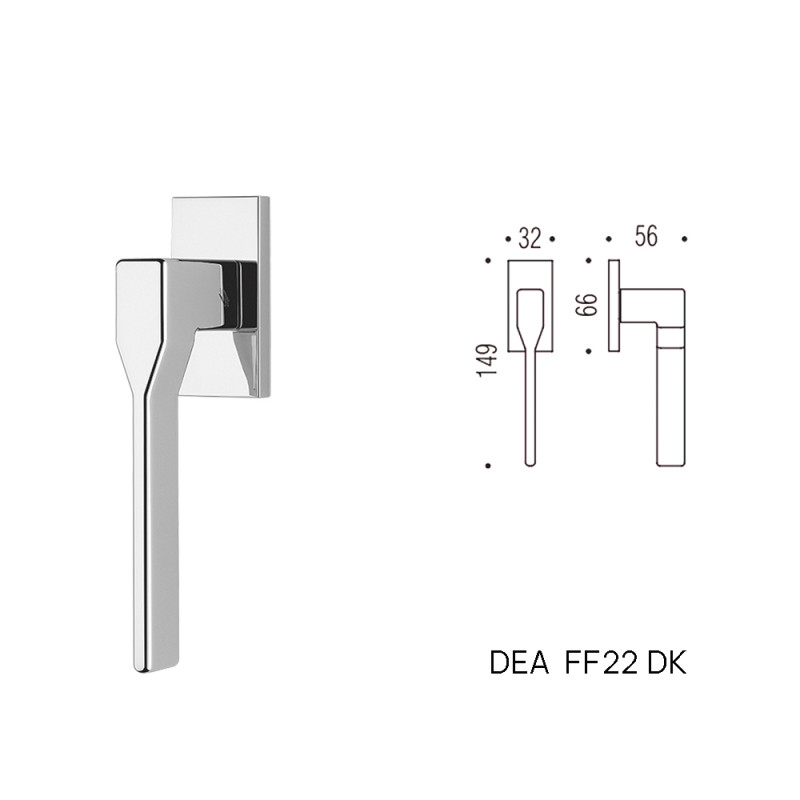 Klamka okienna DEA