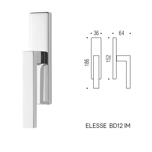 Klamka okienna ELLESSE