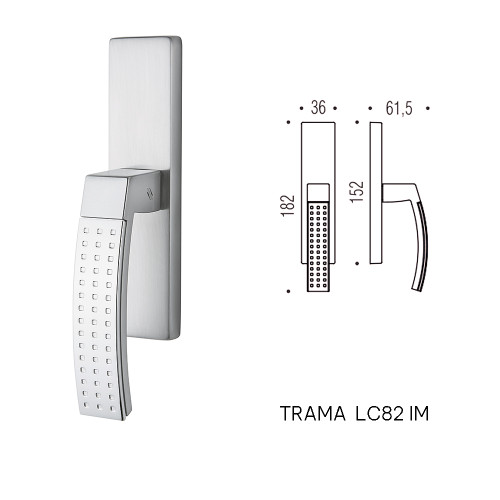 Klamka okienna TRAMA LC82