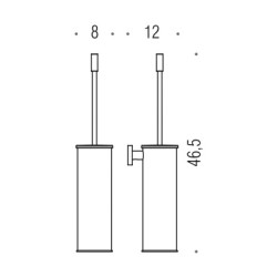 SZCZOTKA WC PLUS W4962