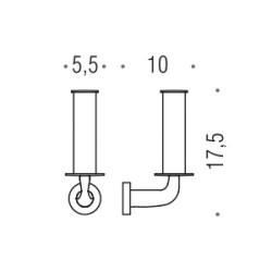 UCHWYT NA PAPIER BASIC B2790