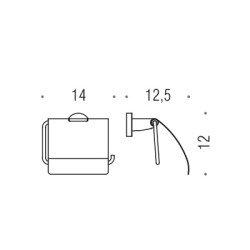 UCHWYT NA PAPIER BASIC B2791